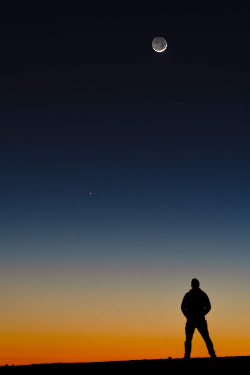 Earthshine Tenerife