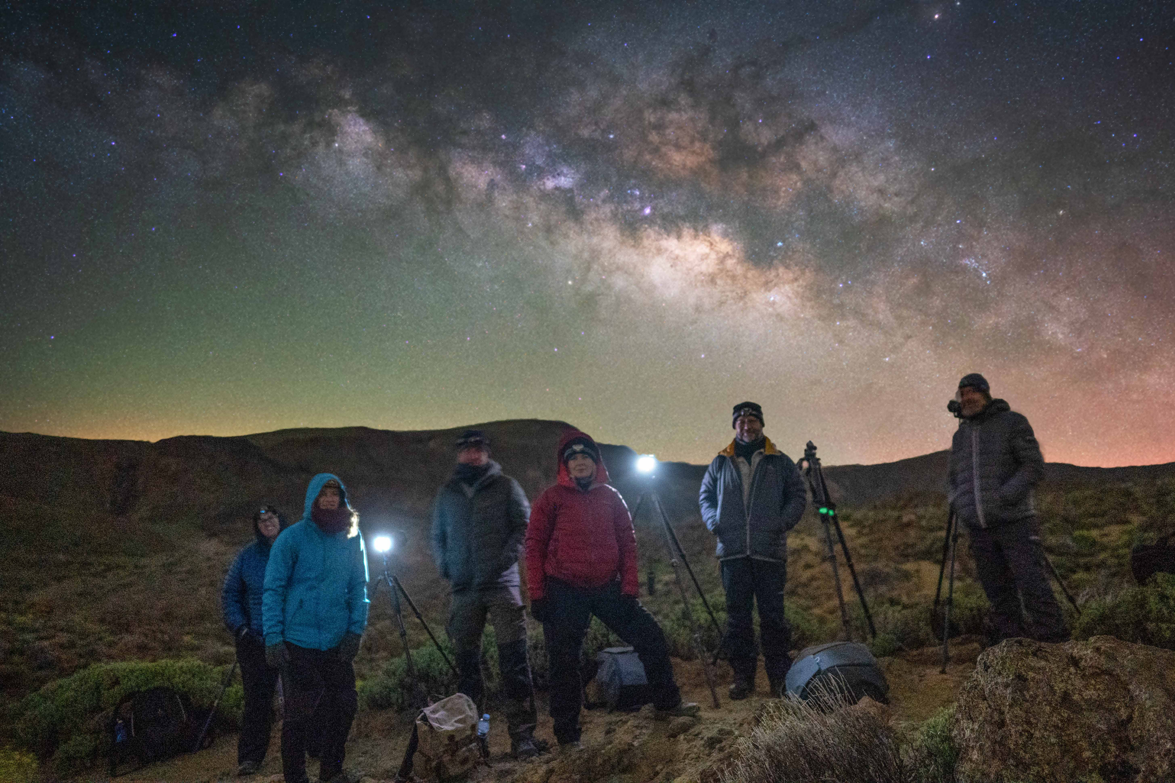 Milky Way Workshop Tenerife