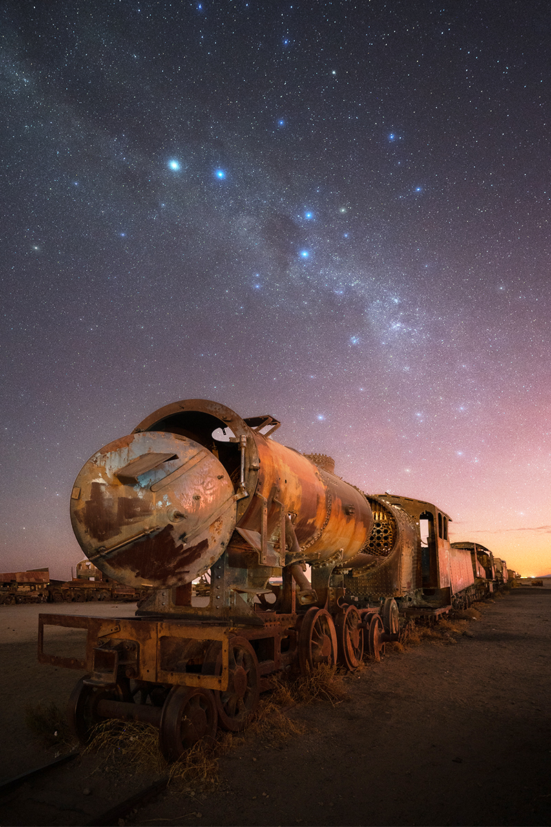 Bolivia Train Cemetry
