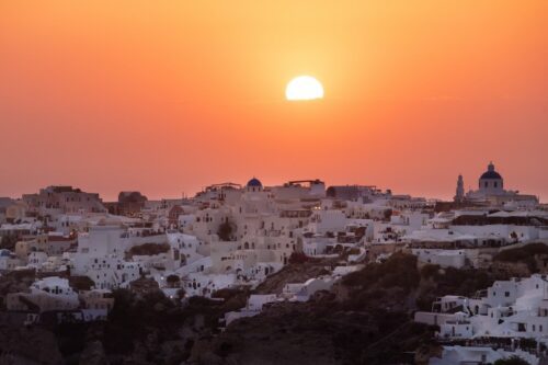 Oia Sunset Santorini