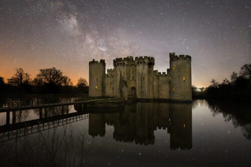 Bodiam Castle MIlky Way
