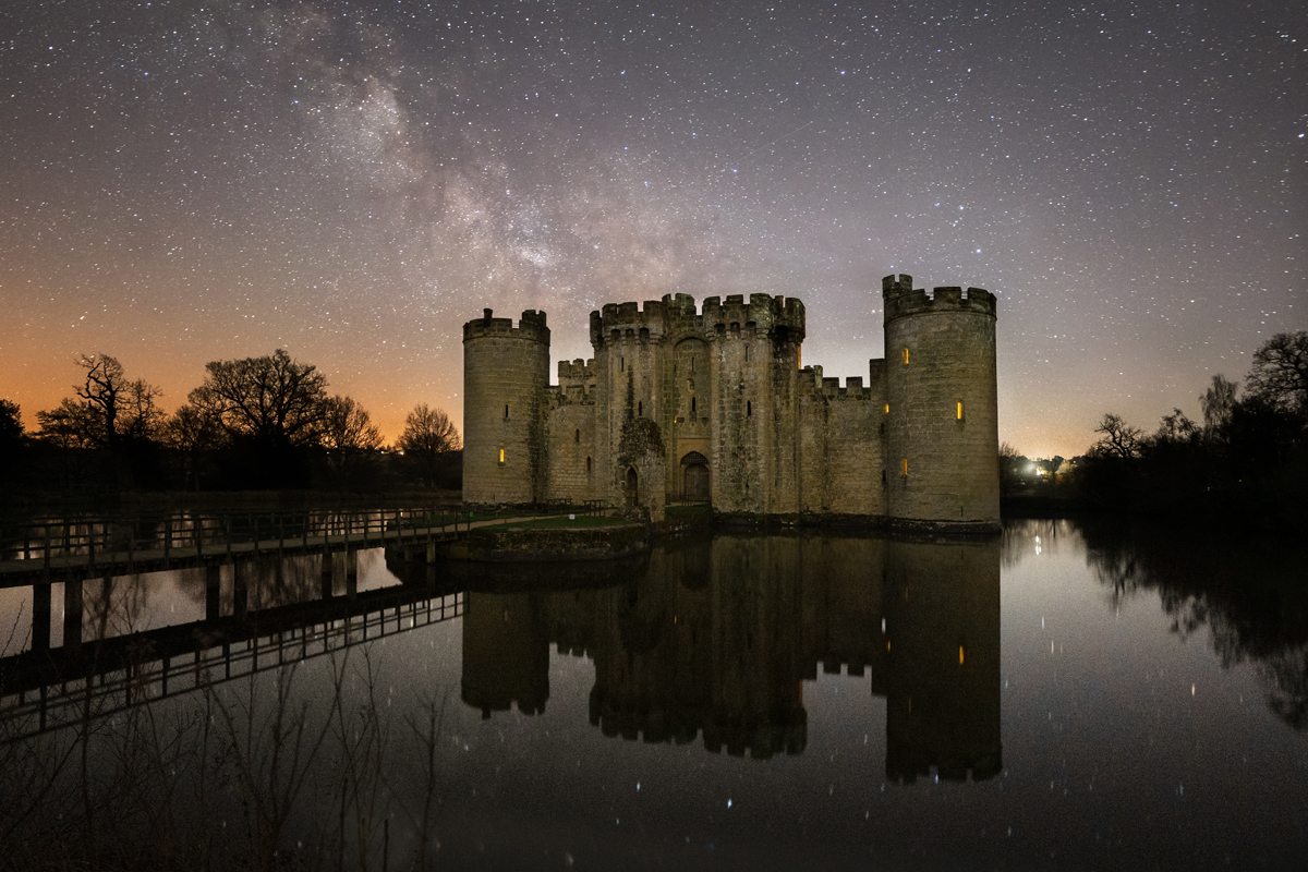 Bodiam Castle MIlky Way
