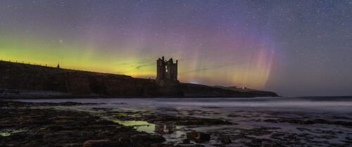 Aurora Keiss Castle Scotland