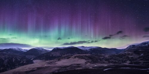 Aurora over the Cairngorms