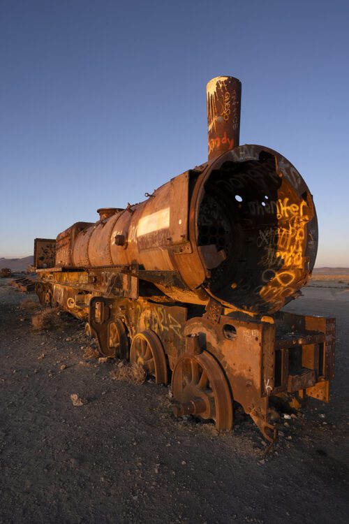 Train Cemetery Uyuni