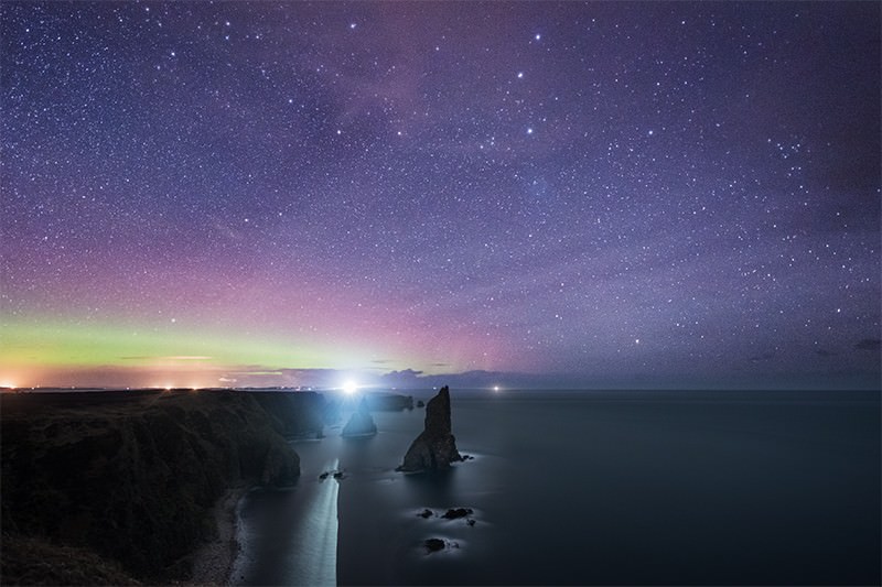 Duncansby Head Northern Lights