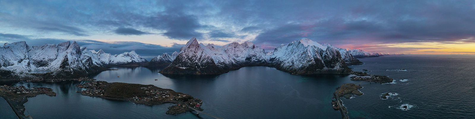 Hamnøy and Reine Lofoten Islands