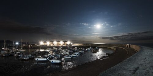 Lyme Regis Moonlight