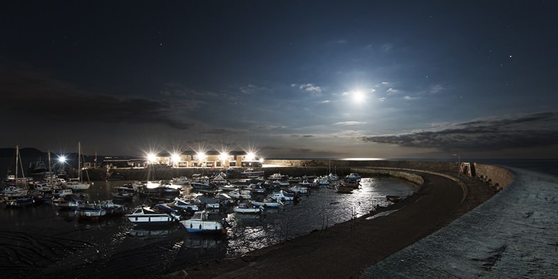 Lyme Regis Moonlight