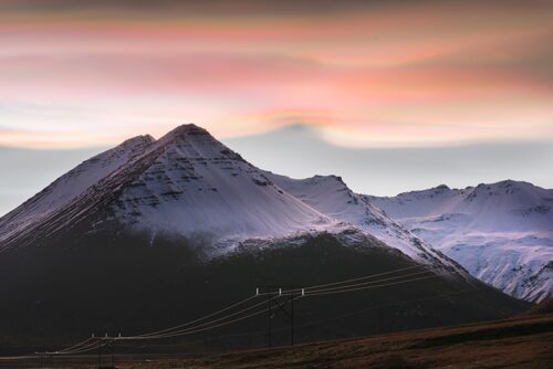 Nacreous Clouds Iceland