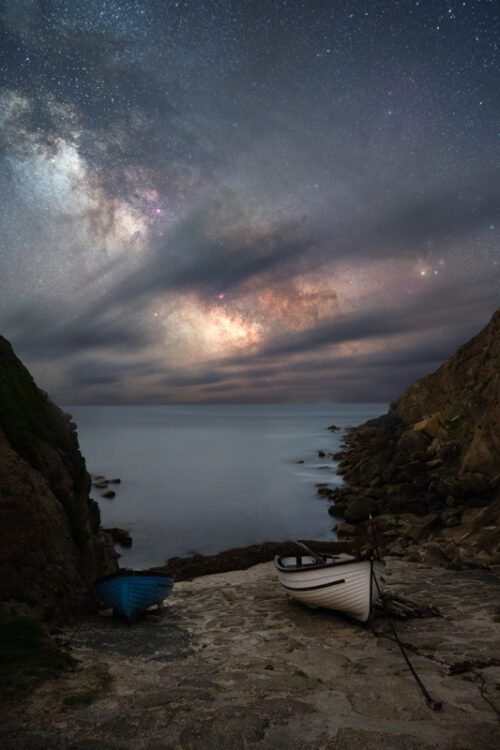 Porthgwarra Milky Way Cornwall
