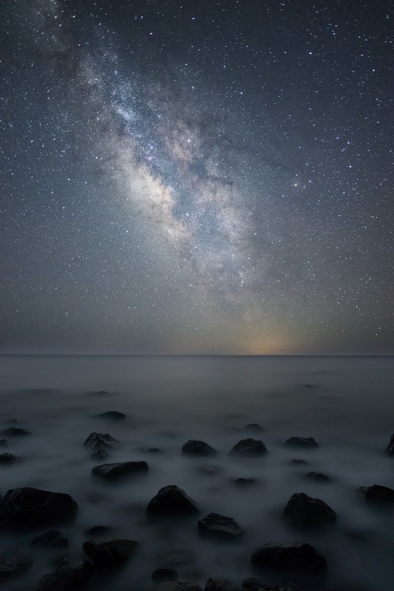 Santorini Milky Way
