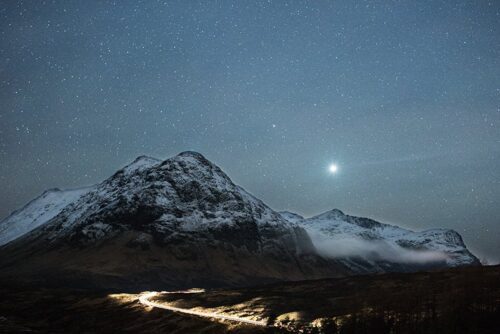 Venus over Glencoe