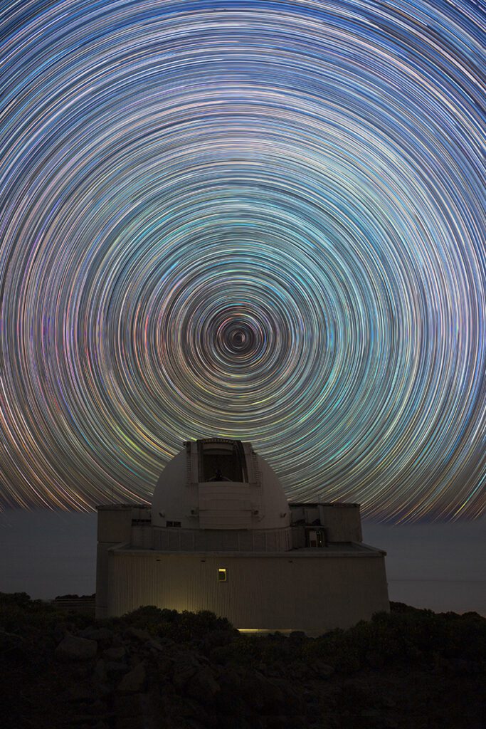Star Trails La Palma