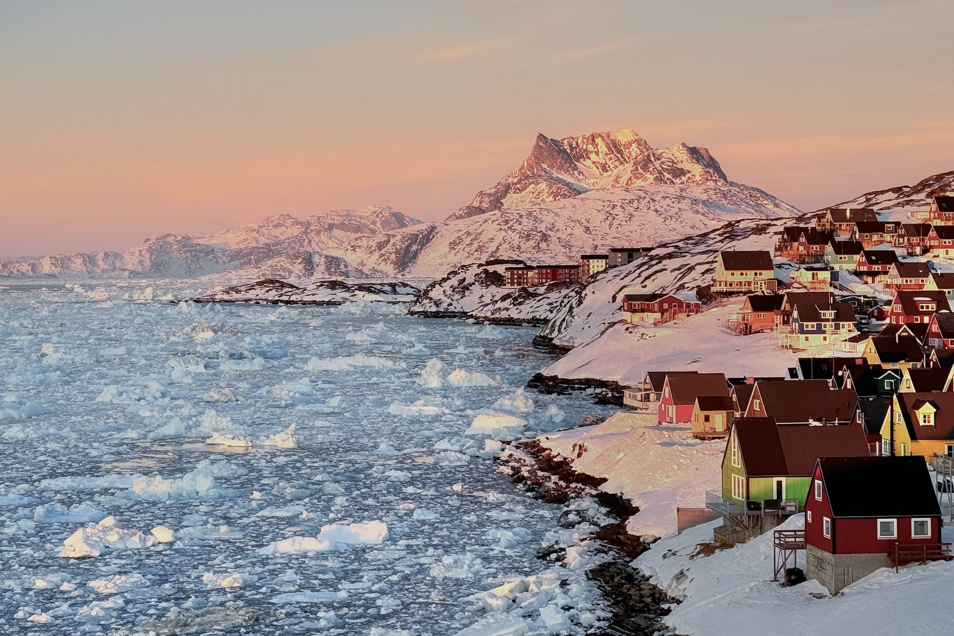 Myggedalen viewpoint Nuke Greenland