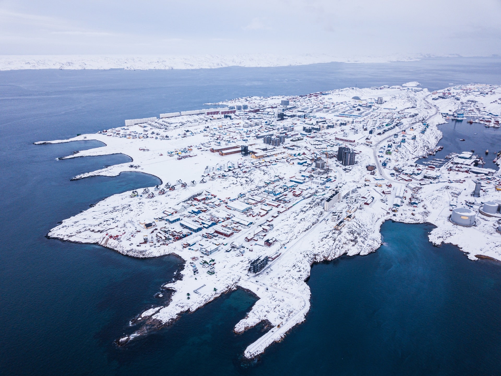Nuuk from the air