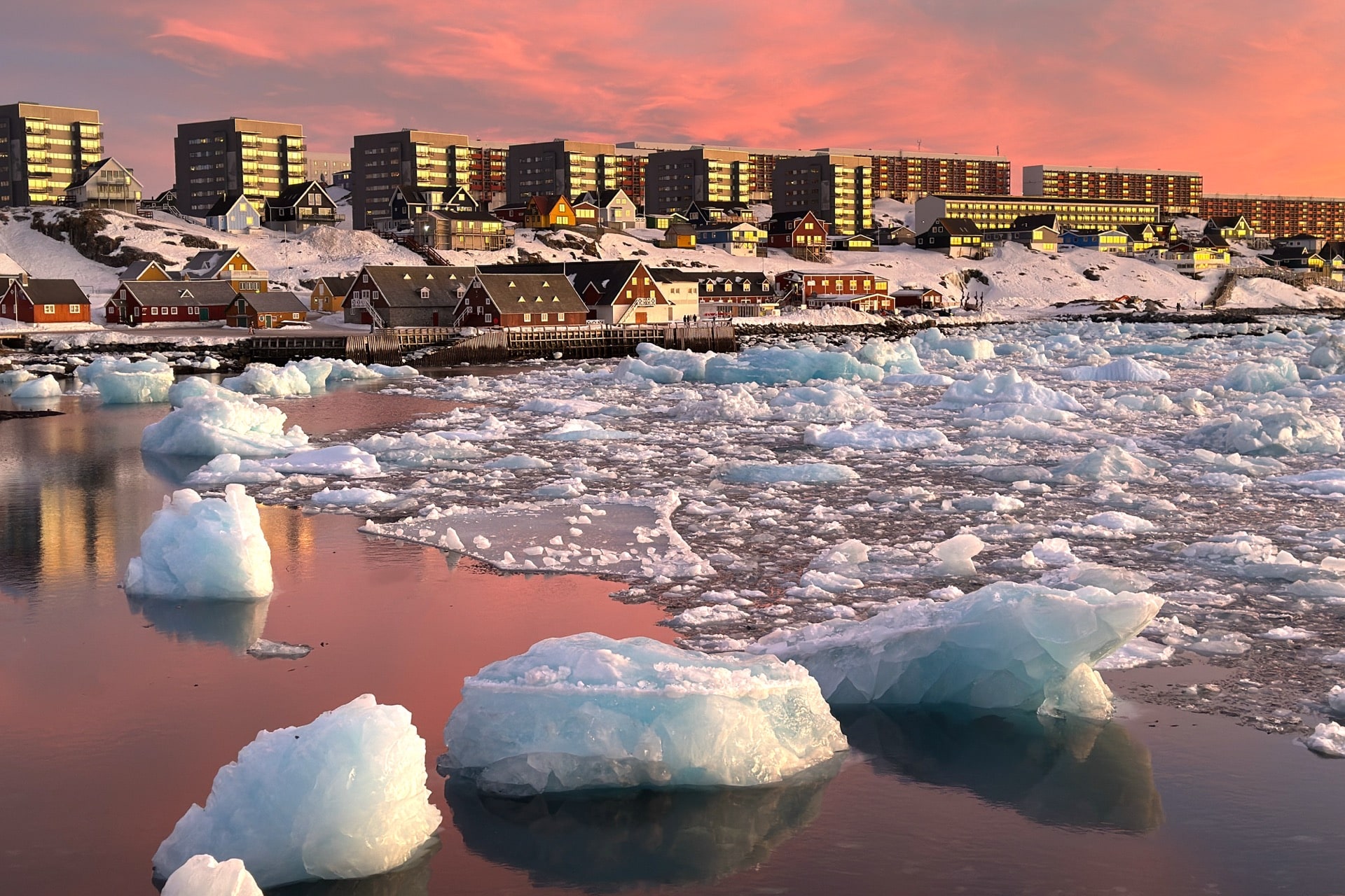 Nuuk sunset 2