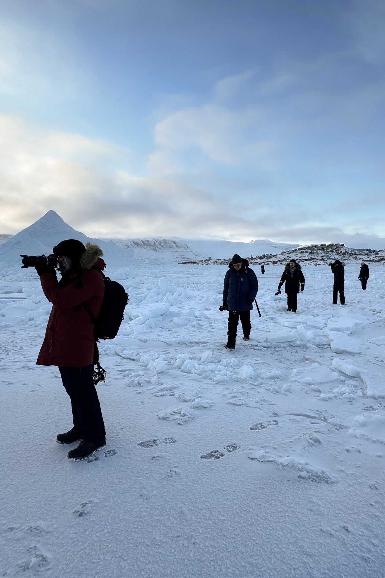 Walking on sea ice 3